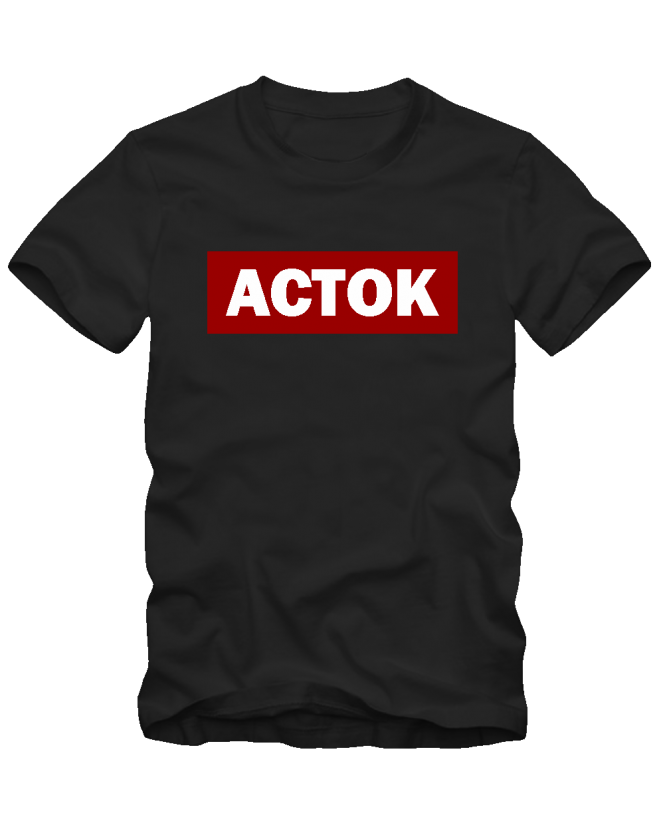 Marškinėliai actok Marškinėliai actok